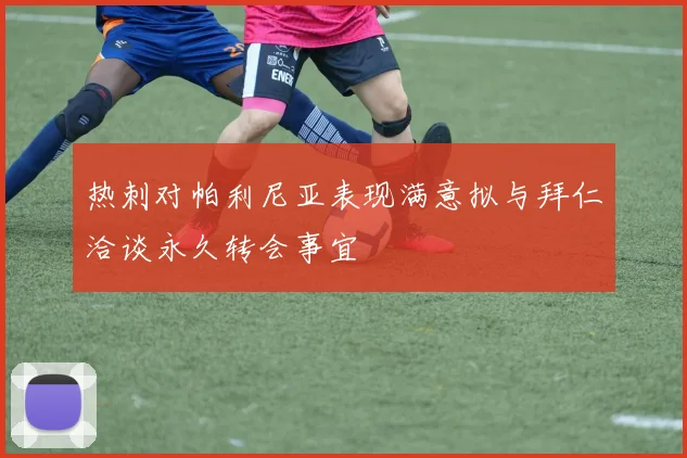 热刺对帕利尼亚表现满意拟与拜仁洽谈永久转会事宜